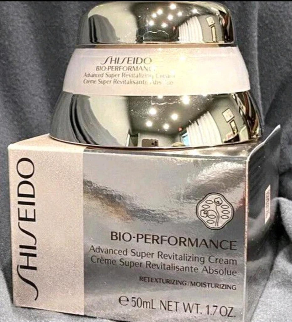 Shiseido Bio-Performance Advanced Super Revitalizing Cream 1.7 oz (50 mL) – Retexturizing & Moisturizing Face Cream