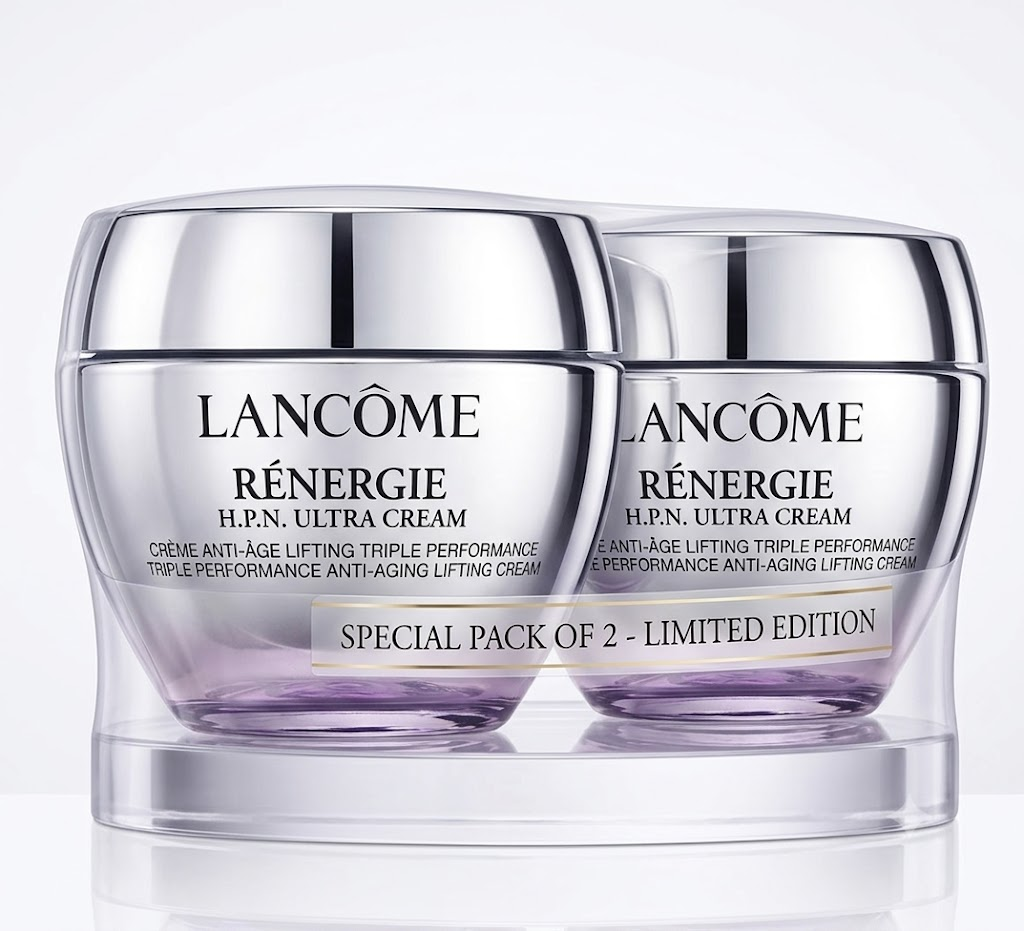 Lancôme Rénergie H.P.N. Ultra Cream Anti-Aging Face Moisturizer – Special Pack of 2