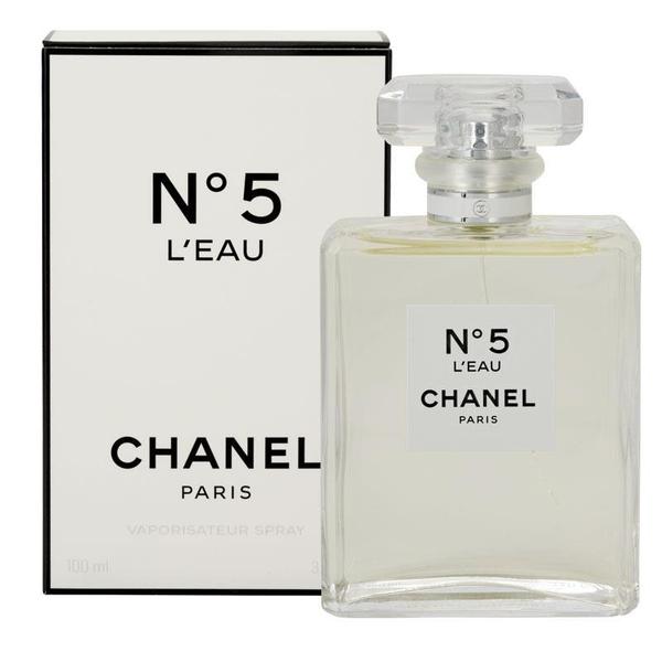 CHANEL N°5 L’EAU Eau de Toilette 3.4 oz 100 ml bottle and box