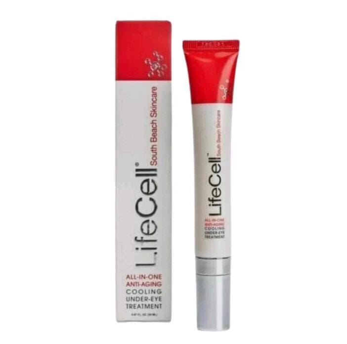 LifeCell South Beach Skincare All-In-One Anti-Aging Cooling Under-Eye Treatment 0.67 fl oz