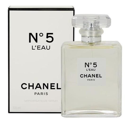 CHANEL N°5 L’EAU Eau de Toilette 3.4 oz 100 ml bottle and box