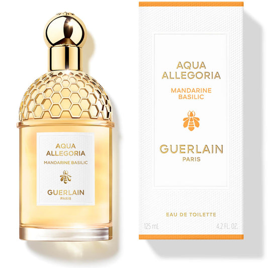 Guerlain Aqua Allegoria Mandarine Basilic Eau de Toilette 4.2 oz 125 ml bottle and box