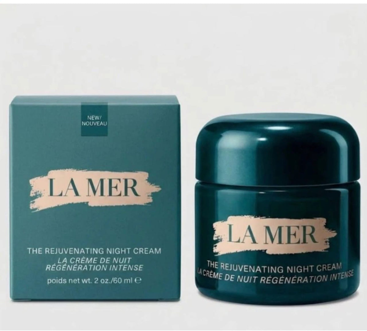 La Mer The Rejuvenating Night Cream anti-aging face cream 2 oz 60 mL
